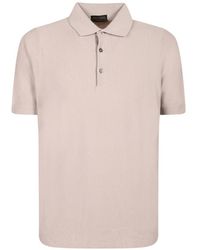 Dell'Oglio - Polo De Algodón Con Micropiqué - Lyst