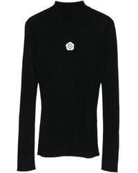 KENZO - Boke Flower 2.0 Mock-Neck Long-Sleeve Top - Lyst