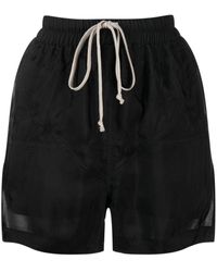 Rick Owens - Pantalones cortos con cordones - Lyst
