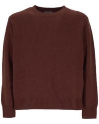 Roy Rogers - Crew-Neck Wool Sweater - Lyst