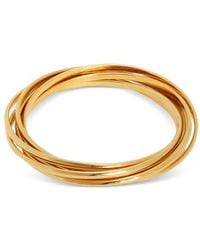 Jil Sander - Multilayer Engraved-Logo Bracelet - Lyst