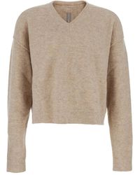 Rick Owens - Vネック セーター - Lyst