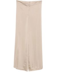 Marina Rinaldi - Tiglio Satin-Finish Palazzo Pants - Lyst