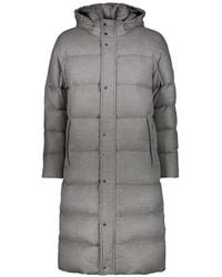 Moorer - Long Padded Coat - Lyst