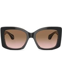 Giorgio Armani - Oversize-Frame Sunglasses - Lyst