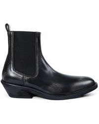 Ann Demeulemeester - Caru Leather Chelsea Boots - Lyst