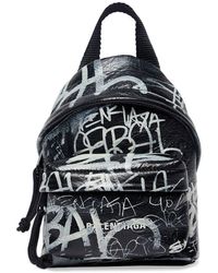 Balenciaga - Explorer Graffiti-print Backpack - Lyst