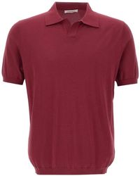 Kangra - T-Shirt À Col V - Lyst