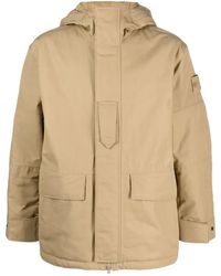 Stone Island - Veste Zippée En Coton - Lyst