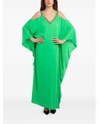 Twinset - V-Neck Maxi Dress - Lyst