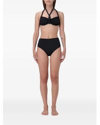 Maygel Coronel - Ruched Halterneck Bikini - Lyst