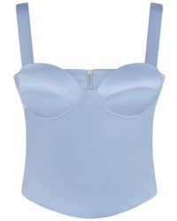 Violante Nessi - Vermeer Shaped-Cups Top - Lyst