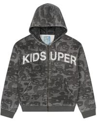 Kidsuper - Hooded Camouflage Sweatshirt - Lyst