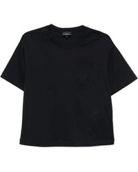 Emporio Armani - Cotton Short Sleeves - Lyst