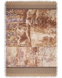 Pierre Louis Mascia - Floral Geometric Scarf - Lyst