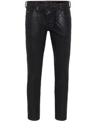 Philipp Plein - Skull Mid-Rise Skinny Jeans - Lyst