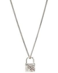 Emanuele Bicocchi - Small Arabesque Padlock Necklace - Lyst