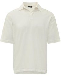 Hōsio - Terry-Cloth Polo Shirt - Lyst