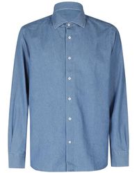 Seventy - Cotton Long-Sleeve Shirt - Lyst