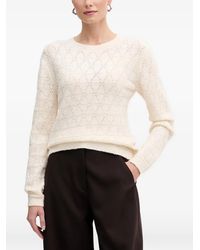 Morgan - Jersey Con Motivo De Rombos - Lyst