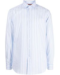 Barena - Striped Poplin Shirt - Lyst
