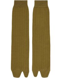 Maison Margiela - Tabi Split-Toe Socks - Lyst