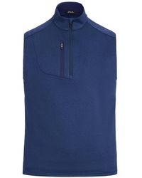 Ralph Lauren - Half-Zip Vest - Lyst