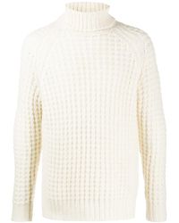 Roberto Collina - Waffle-Knit Roll-Neck Jumper - Lyst