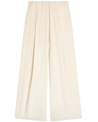 Dries Van Noten - Wide Pleated Trousers - Lyst