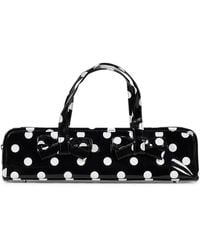 Comme des Garçons - Polka-Dot Bow-Detail Tote Bag - Lyst