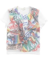 Comme des Garçons - T-Shirt À Imprimé Graphique - Lyst