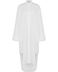 Moschino - Button-Up Shirt Dress - Lyst