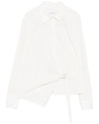Manuel Ritz - Wrap-Design Long-Sleeve Shirt - Lyst