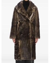 Yves Salomon - Double-Breasted Lamb Fur Coat - Lyst