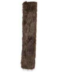 Betta Corradi - Faux-Fur Scarf - Lyst