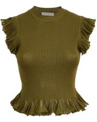 Ulla Johnson - Leila Top Met Ruches - Lyst