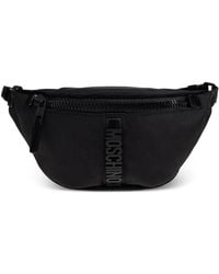 Moschino - Logo Zip Belt Bag - Lyst