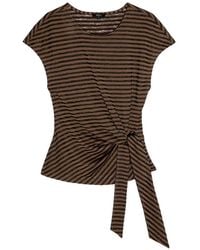 Rails - Striped Tie-Waist Top - Lyst