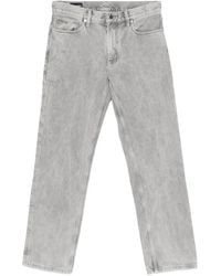 Emporio Armani - Straight-Leg Trousers - Lyst