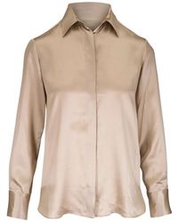 Kiton - Camisa De Seda - Lyst