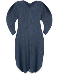 Pleats Please Issey Miyake - Wormhole Midi Dress - Lyst