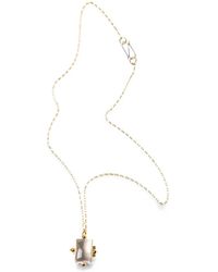 Beatriz Palacios - Take Your Pills Pendant Necklace - Lyst