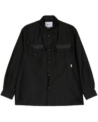 WTAPS - Classic-collar Cotton Overshirt - Lyst
