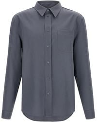 Marni - Wool Shirt Camicie Grigio-Uomo - Lyst