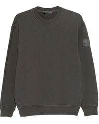 Stone Island - Sweater Met Geribbelde Afwerking - Lyst