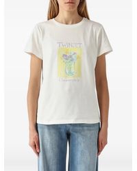 Twinset - Regular T-Shirt With Print - Lyst