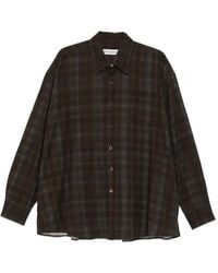 Our Legacy - Camisa Borrowed A Cuadros - Lyst