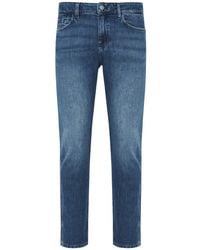 BOSS - Button-Up Denim Jeans - Lyst