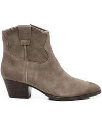 Ash - Fame Suede Ankle Boots - Lyst