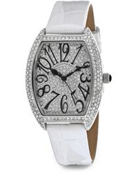 Christian Van Sant - Montre Mm À Ornements En Cristal - Lyst